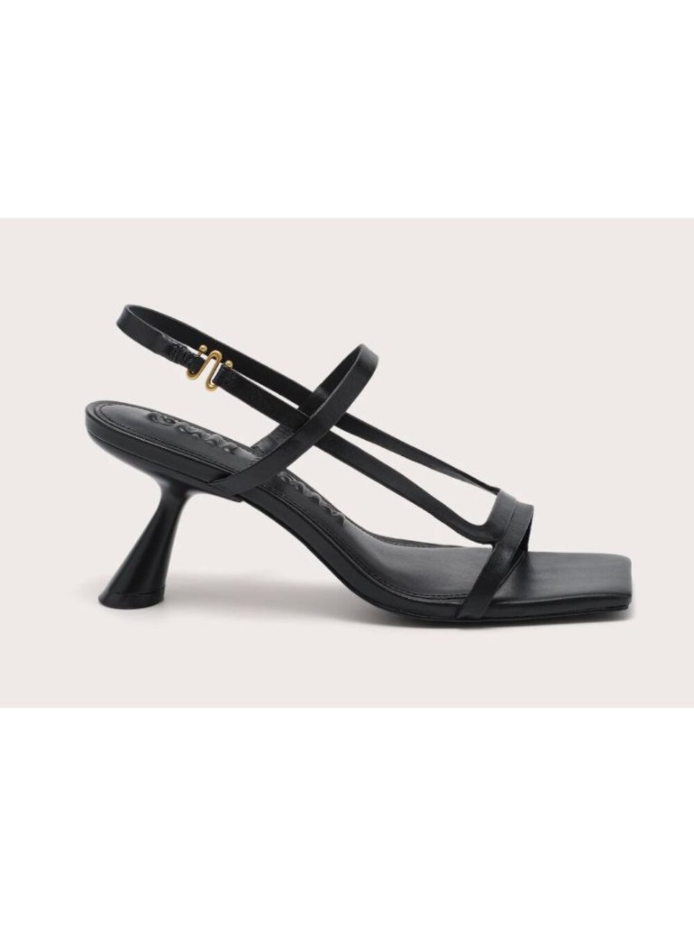 Cult Gaia Reina Slingback Heeled Sandals Black Size 36.5